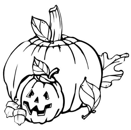 Autumn Coloring Pages on Fall Coloring Projects