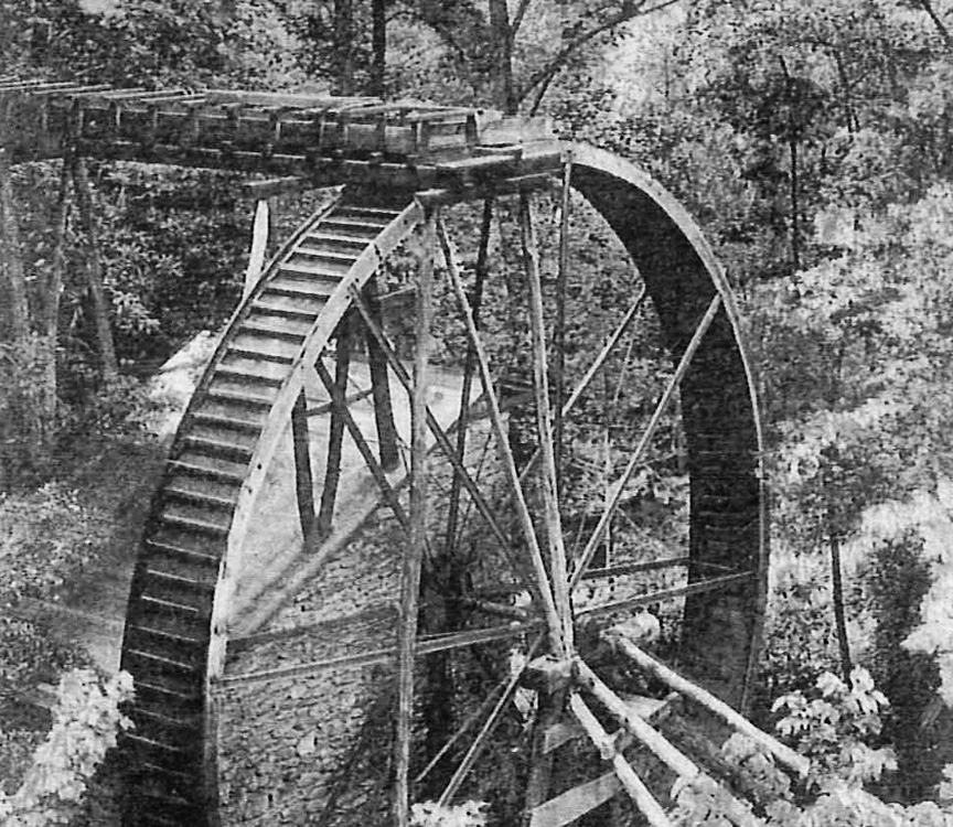 Rockbrook Camp Water Wheel