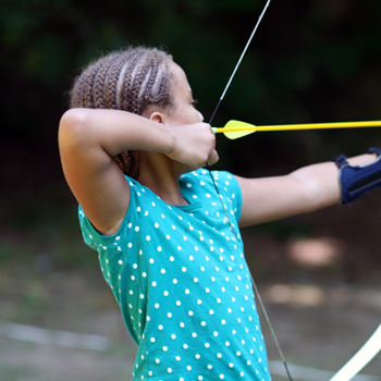 Camp Kids Archery Photo