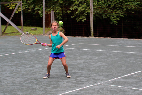 Girls Tennis Camp shot