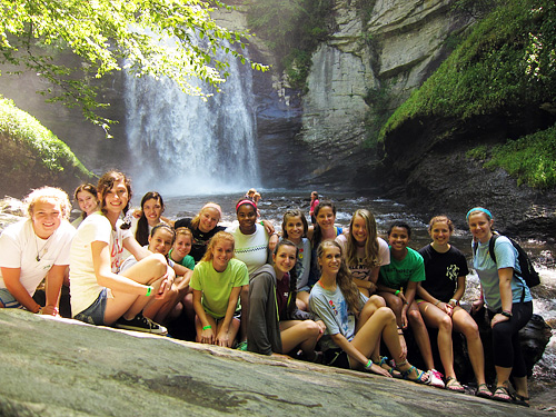 Waterfall Camp Kids