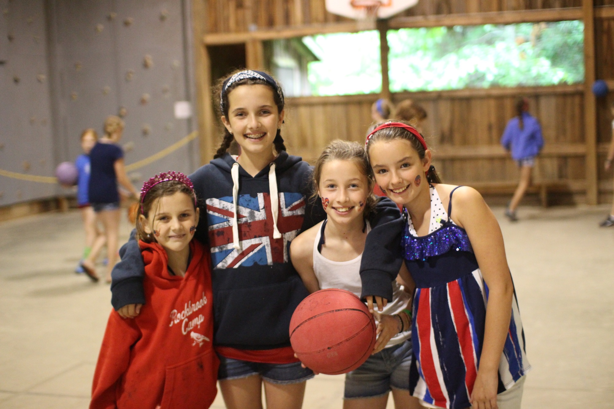 Basketball campers