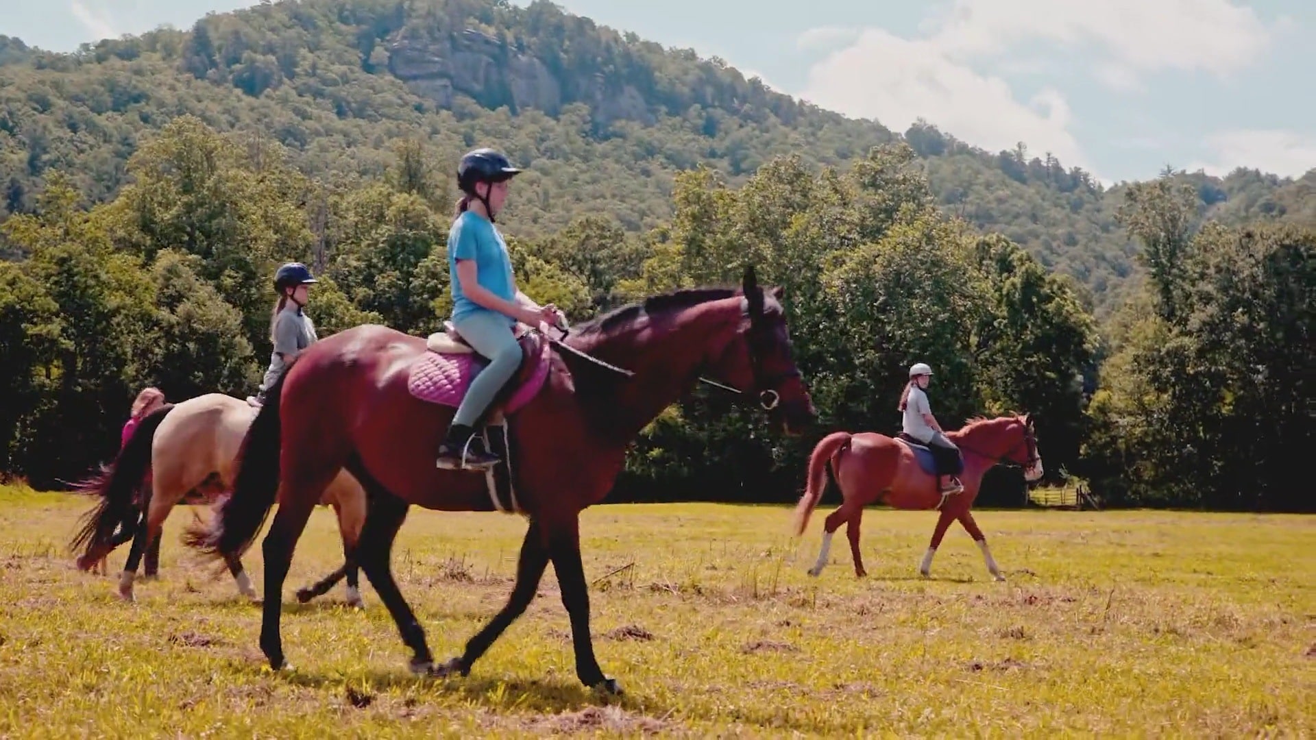 Horse Camp Video | Horseback Riding Camp | Rockbrook Camp ...