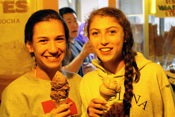 Ice Cream Teens at Camp