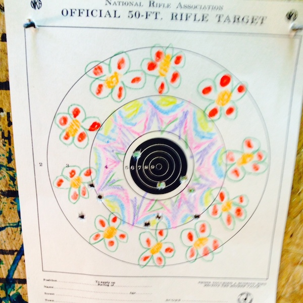 Decorated Riflery Target