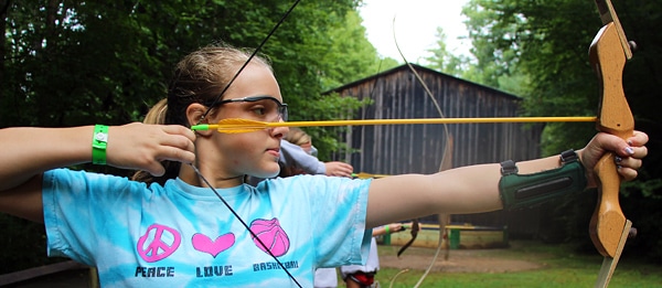 Camp Archery Pull Girl