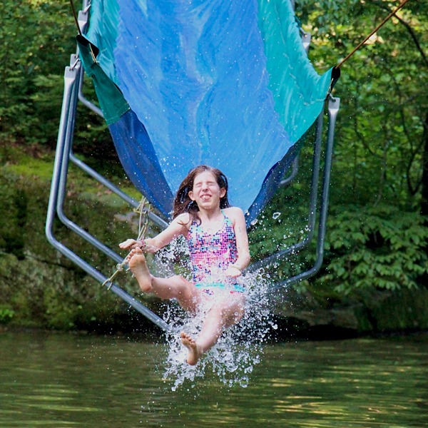 Camp Water Slide Fun