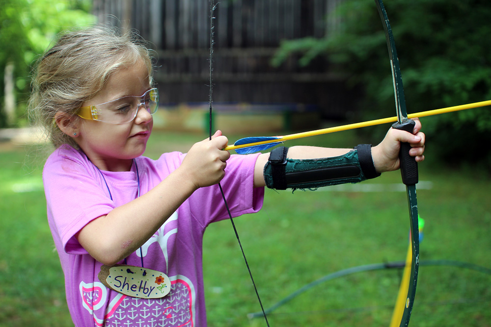 Archery Camp Girl