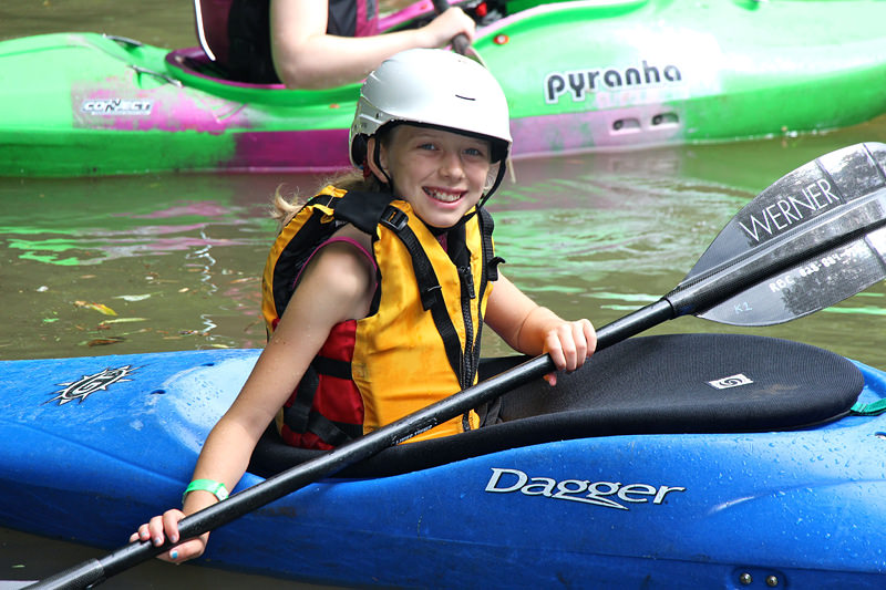Girls Kayak Camp