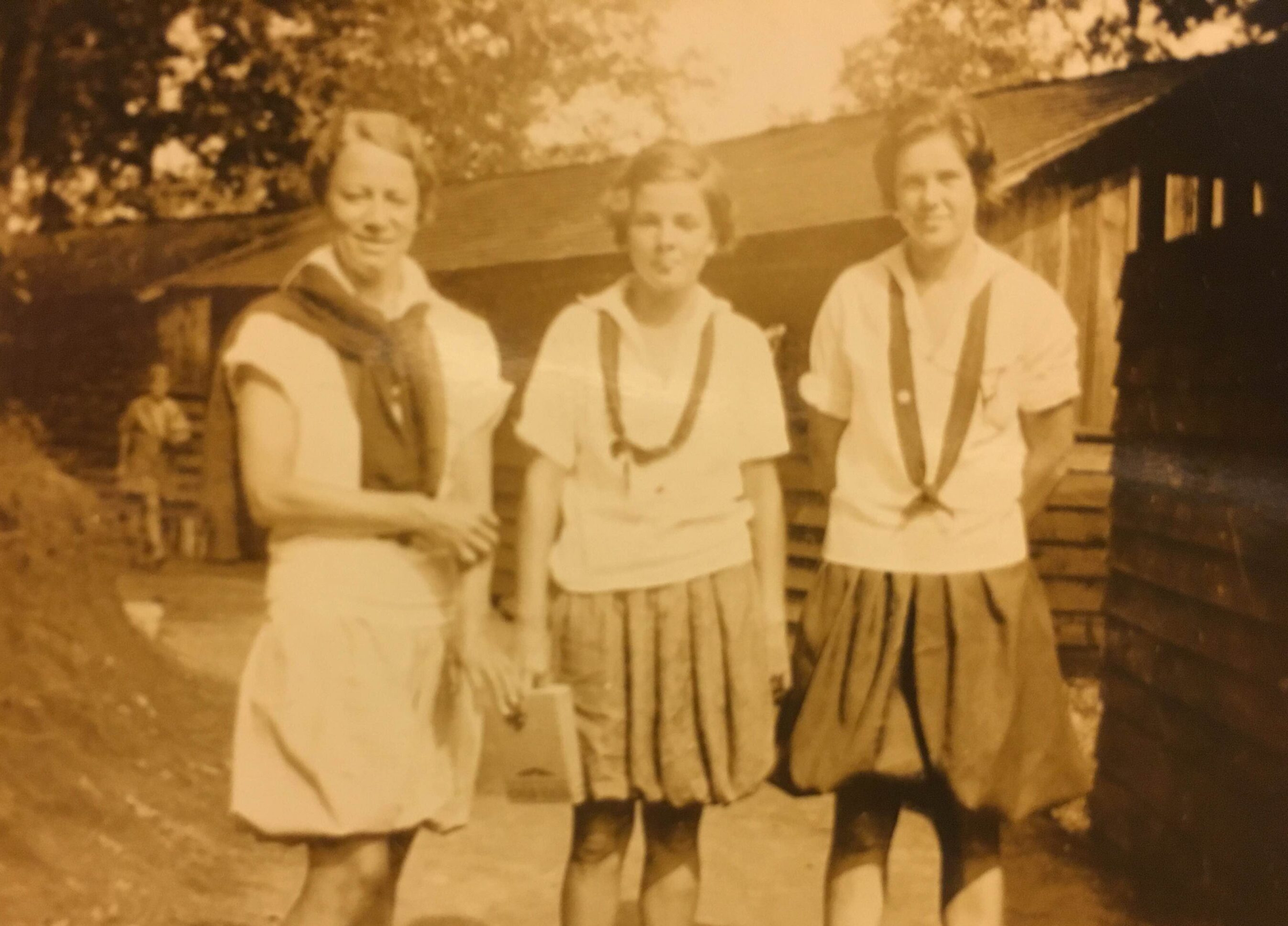 historic girls camp uniforms