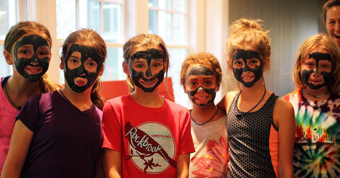 Spa face mask funny kids