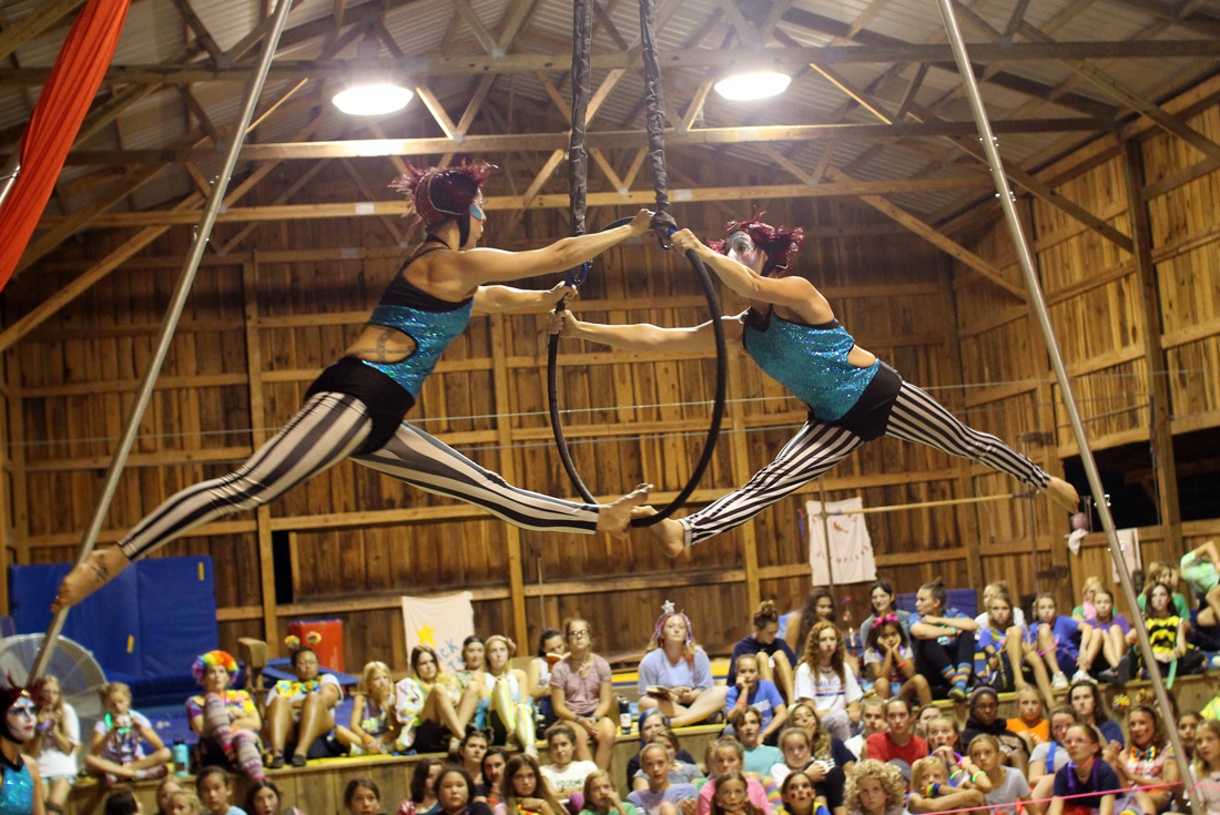 circus acrobat show