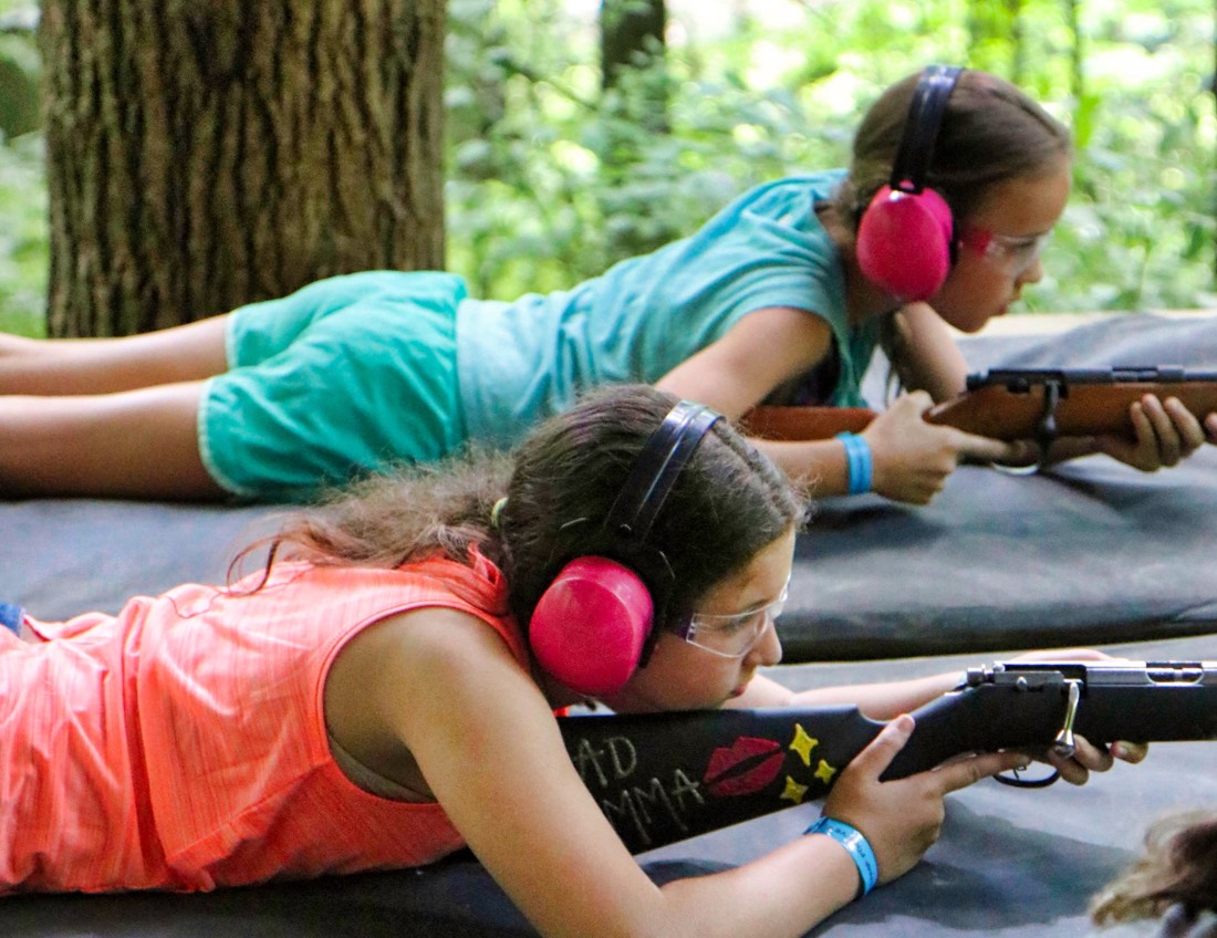Rifle Shooting Children