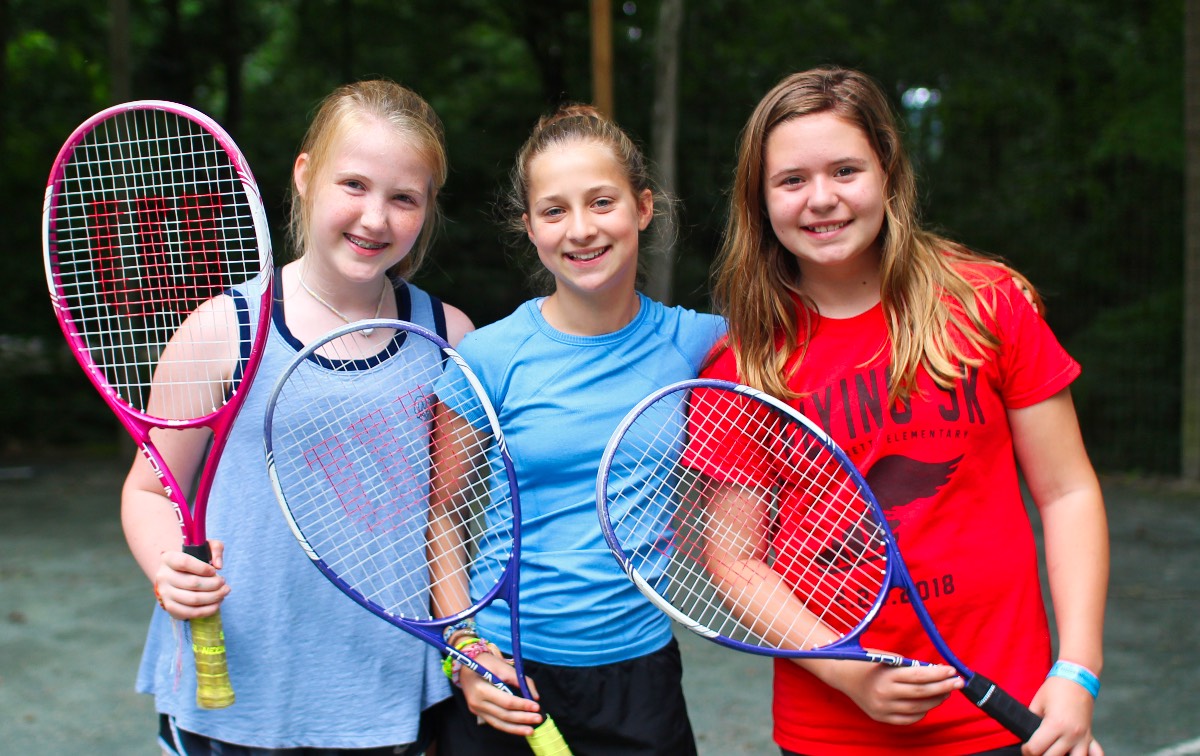 tennis camp girls