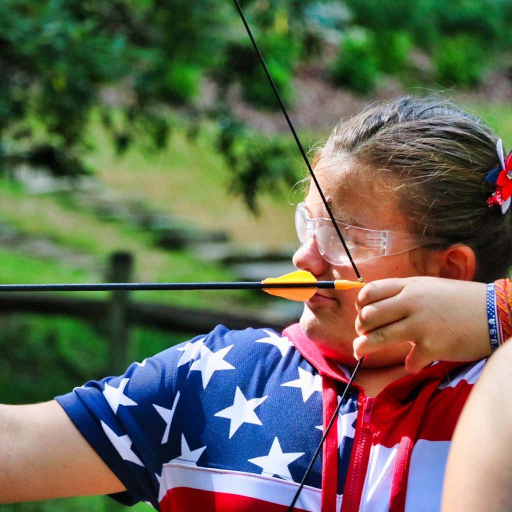 archery 4th camp girl