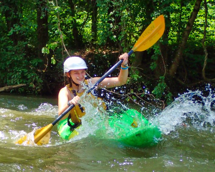 whitewater kayaking adventure outdoors