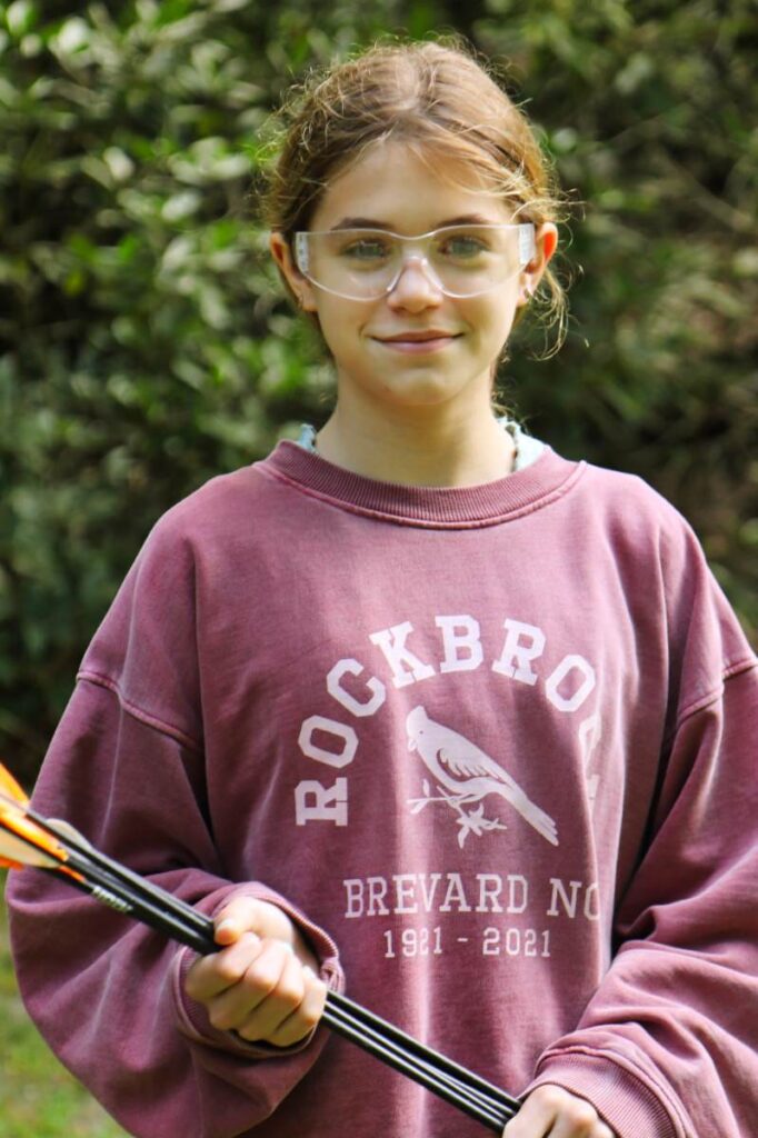 archery camper girl