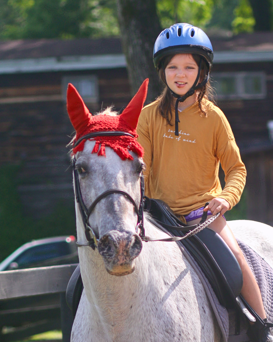 Girl Horse Riding